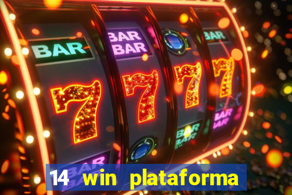 14 win plataforma de jogos